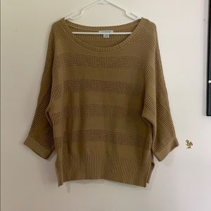 3/4 Sleeve Knit Sweater.